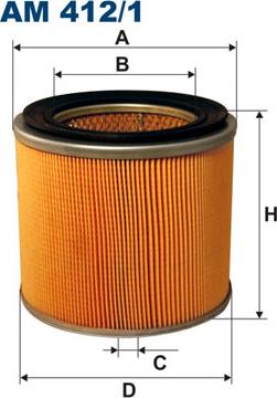 Filtron AM412/1 - Auto Part