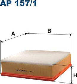 Filtron AP 157/1 - Auto Part
