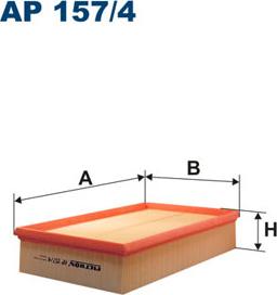 Filtron AP 157/4 - Auto Part
