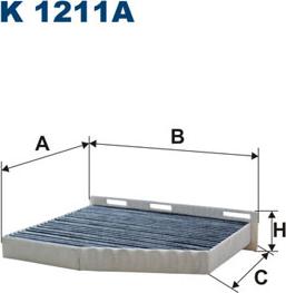 Filtron K1211A - Auto Part