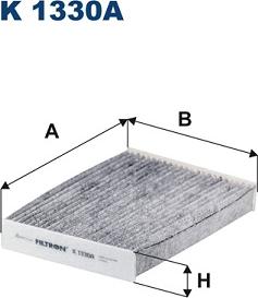 Filtron K1330A - Filtrs, Salona telpas