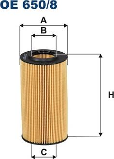 Filtron OE 650/8 - Auto Part