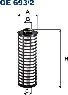 Filtron OE693/2 - Auto Part