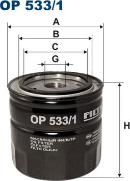 Filtron OP533/1 - Auto Part