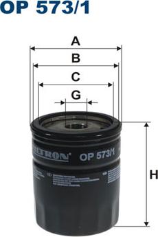 Filtron OP573/1 - Auto Part