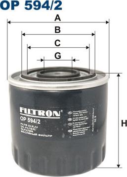 Filtron OP594/2 - Auto Part