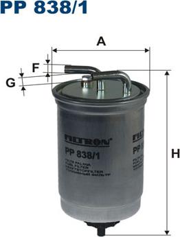 Filtron PP 838/1 - Auto Part