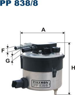 Filtron PP 838/8 - Auto Part