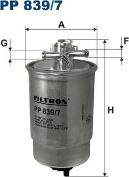 Filtron PP 839/7 - Auto Part