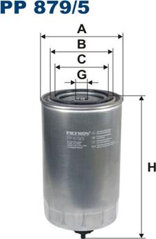 Mann-Filter WK 950/19 - Degvielas filtrs