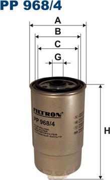 Filtron PP 968/4 - Degvielas filtrs