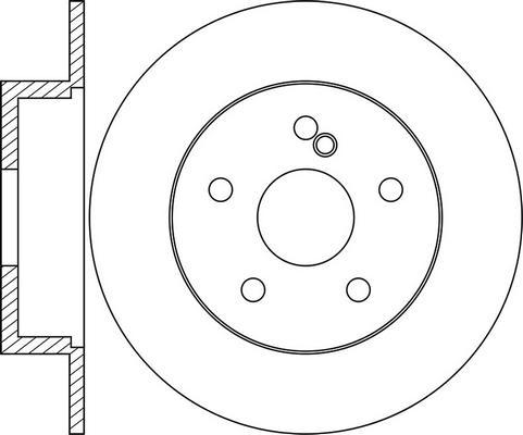FREMAX BD-6474 - DDF1691 BREMŽU DISKS