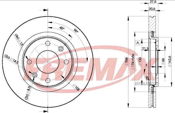 FREMAX BD-4697 - DF29191 DDF192 BR