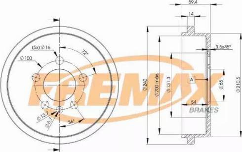 FREMAX BD-9617 - BD-9617 BR.TRUMULIS