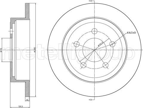 Blue Print ADA104308 - Auto Part