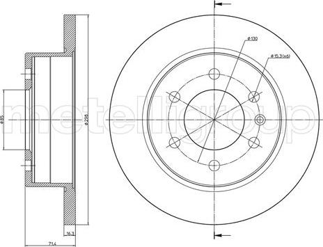 FREMAX BD-0191 - FCR311A BREMŽU DISKS