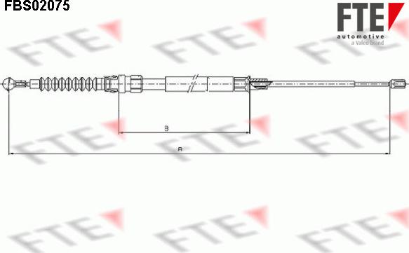FTE 9250076 - BREMŽU TROSE FBS02075