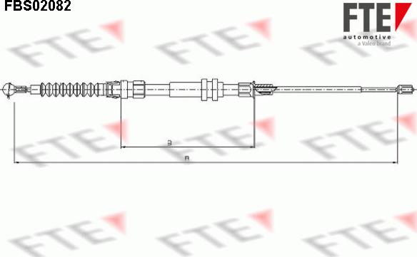 FTE 9250082 - TROSE VW CADDY