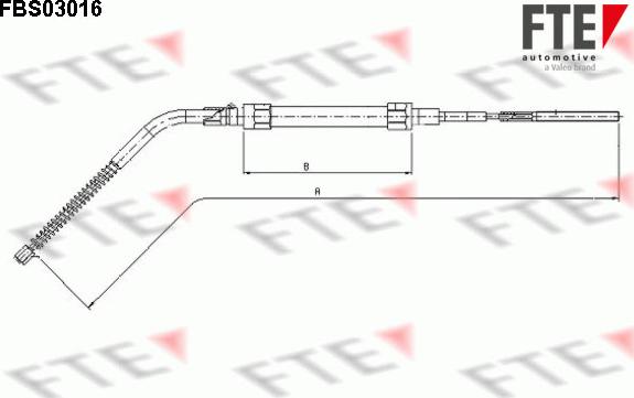 FTE 9250105 - BREMŽU TROSE FBS03016