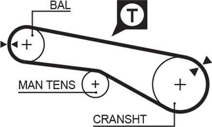 GATES 5257XS - Auto Part