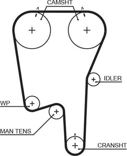 GATES 5460XS - Auto Part