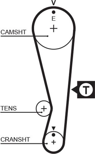GATES 5318XS - TB5318XS ZOBSIKSNA GATES^
