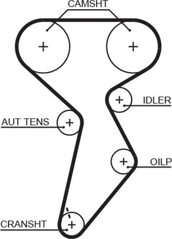 GATES 5432XS - Auto Part