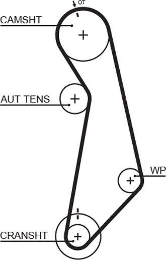 GATES 5489XS - Auto Part
