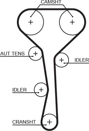 GATES 5507XS - Auto Part