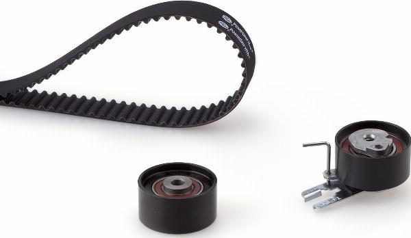 GATES K015598XS - Zobsiksnas komplekts -
