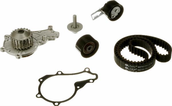 GATES KP15657XS - Ūdenssūknis + Zobsiksnas