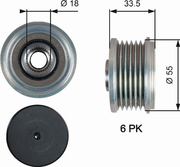 GATES OAP7216 - Auto Part