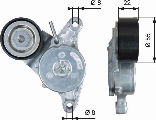 GATES T39392 - Auto Part