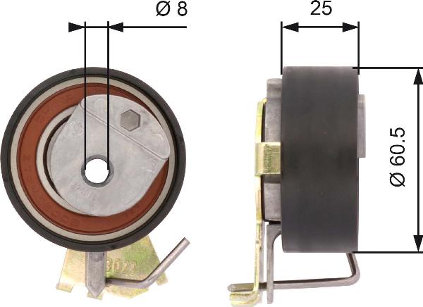 GATES T43023 - Auto Part