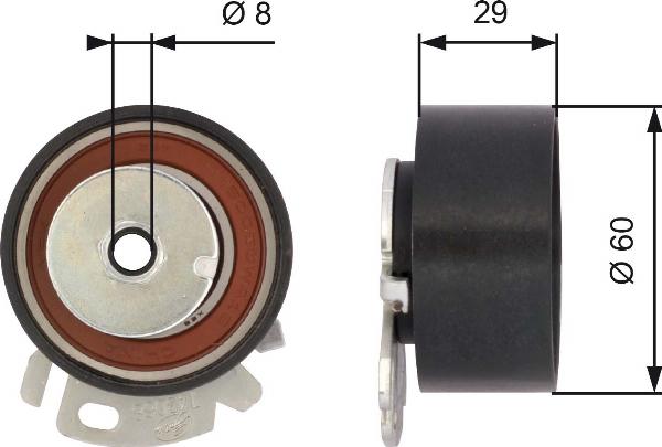 GATES T43068 - Auto Part