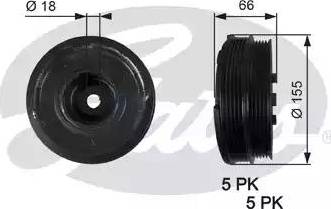 GATES TVD1037