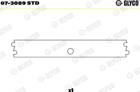 Glyco 07-3089 STD - STARPVĀRPSTAS BUKSE