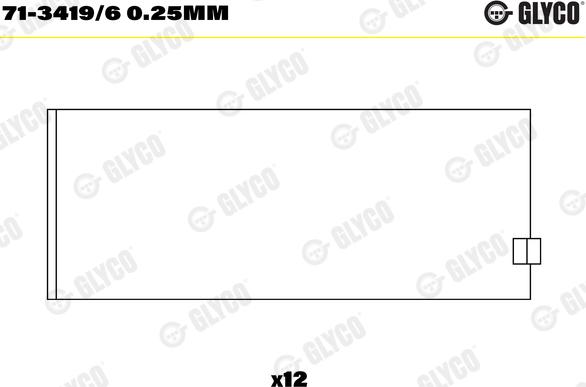 Glyco 71-3419/60.25MM - AEB6609 0