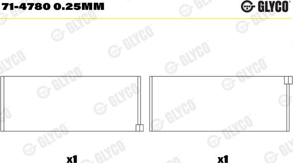Glyco 71-4780 0.25MM - KLAŅA