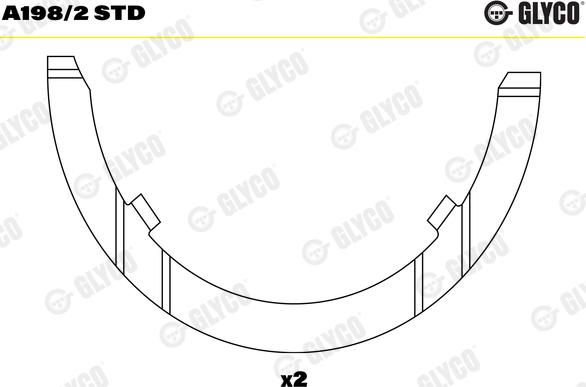 Glyco A198/2STD - A198-2 STD MOT
