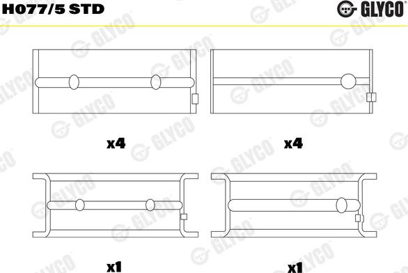 Glyco H077/5 STD - AEM510062 STD