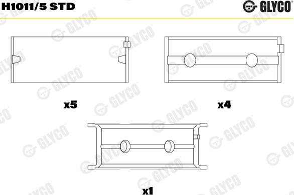 Glyco H1011/5 STD - MOT. GULTŅI