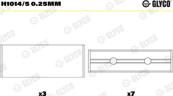 Glyco H1014/5 0.25mm - KLOĶVĀRPSTAS