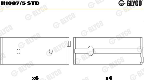Glyco H1087/5 STD - MOT. GULTŅI