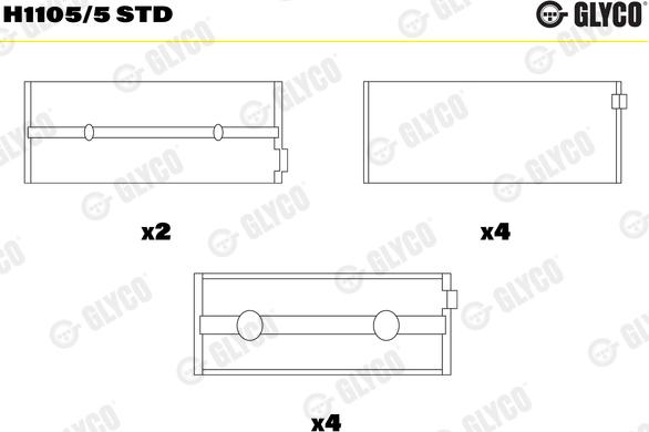 Glyco H1105/5 STD - AEM5486 STD