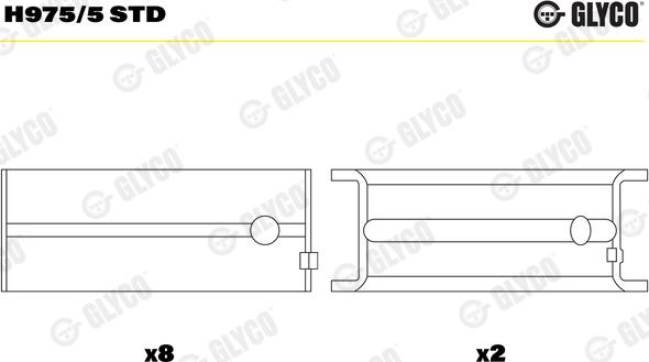 Glyco H975/5 STD - AEM5380 STD