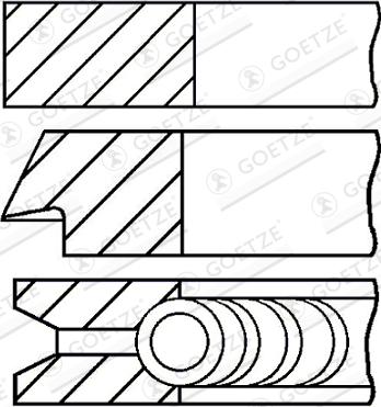 Goetze 08-425307-00 - Auto Part