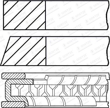 Goetze 08-422700-00 - Auto Part