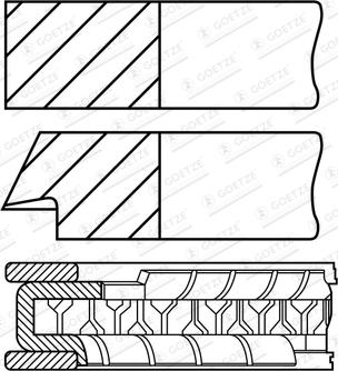 Goetze 08-451900-00 - Auto Part