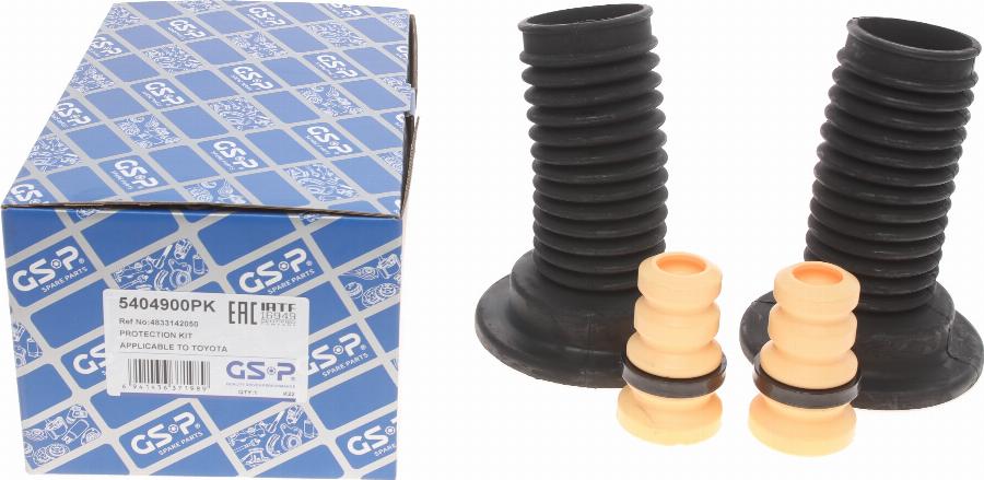 GSP 5404900PK - Putekļu aizsargkomplekts, Amortizators
